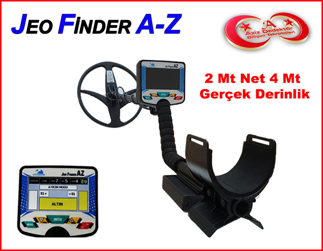 Altın Arama Dedektörü Jeofinder A-Z